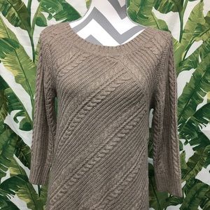 New York & Company Cable Knit Sweater